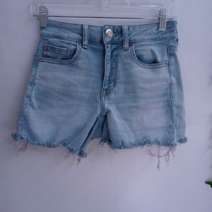 American Eagle Distressed Denim Shorts